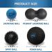 Invincible Fitness Muscle Massage Ball Set - Physical Therapy Trigger Point Release Tools - 5 Foam Lacrosse, Peanut & Spiky Balls with Carry Bag - Buy Online on GoSupps.com