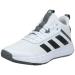 adidas Men's Own The Game 2.0 Basketball Shoe 12 White/Black/Grey