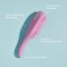 Tangle Teezer Mini: Ultimate Detangler Hairbrush for Kids & Travel - Reduces Knots & Breakage, Gentle on Wet Hair, Sea Green - Buy Online on GoSupps.com