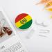 Bolivia Flag Contact Lens Case - Portable Travel Box with Mirror for Convenient Lens Storage - Buy Online on GoSupps.com