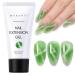 Makartt Cat Eye Poly Nail Gel 50ML Gel Builder Magnetic Effect Nail Extension Strengthener 3D DIY Hard Gel Manicure Nail Art Home Salon -Nature Serenity