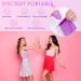 Menstrual Cups Set of 2 - Reusable Period Cups Kit for Girls & Women - Medical-Grade Silicone - Includes 1 Small & 1 Large Cup + Storage Bag - Buy Online on GoSupps.com