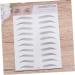 DOITOOL 2pcs 3d Eyebrow Stickers Hair Like Eyebrows Natural Eyebrow Transfer Stickers Miss Tool Make up - Buy Online on GoSupps.com