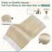 Full Shine 24 Inch Tape In Hair Extensions - Double Sided Remy Human Hair #60 Platinum Blonde, Silky Straight - 20 Pieces, 50g - Buy Online on GoSupps.com