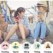 12 Pack Mosquito Repellent Bracelets  Individually Wrapped PU Leather Mixed Color Insect Bug Repellent Wrist Bands for Kids Adults Outdoor Camping Fishing Traveling - Buy Online on GoSupps.com