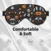 Buy Cute Halloween Pattern Double-Sided Sleep Eye Mask | Soft Blindfold with Adjustable Strap to Block Out Light - Buy Online on GoSupps.com