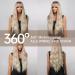 Shop Testar 28 Inch Ombre Blonde Wig - Natural Curly Wavy Hair for Everyday Halloween Party & Cosplay - Buy Online on GoSupps.com