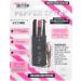 Pepper Spray Maximum Strength Keychain for Women, 12-Foot Spray Range & UV Dye - Glitter Black 1 - Buy Online on GoSupps.com