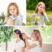 3D Moving Butterfly Hair Clips - Set of 12 Gold Hollow Tassel Hairpins for Women and Girls - Cute Butterfly Hair Accessories - Style 1 - Buy Online on GoSupps.com