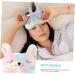 FOMIYES 15 Pcs Unicorn Eye Masks - Soft Reusable Blindfolds for Sleep & Travel | Cute Animal Face Sleep Masks - Buy Online on GoSupps.com
