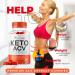 RapidFit Keto ACV Gummies - 30 Day Supply for Rapid Weight Loss with Apple Cider Vinegar - Buy Online on GoSupps.com