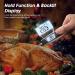 Doqaus Digital Meat Thermometer - Instant Read Grill & BBQ Thermometer for Cooking Roasting & Kitchen - Accurate & Fast 3s Readout - Silver - Buy Online on GoSupps.com
