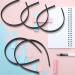 36 Pcs Black Plastic Headbands with Teeth Comb - Thin Hair Bands for Women & Girls - DIY Hair Accessories - Zifengcer Color1 - Buy Online on GoSupps.com