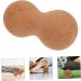 Minkissy Double Ball Massage Tool | Peanut Ball for Psoas Release & Myofascial Relief | Handmade Cork Stability Ball - Buy Online on GoSupps.com