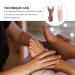 PLAFOPE Nose Massager - 2 Pieces Scratching Tool for Relaxation | 11x4.5cm Pink - Ideal for Stress Relief & Comfort - Buy Online on GoSupps.com