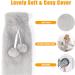 Fluffy 2L Long Hot Water Bottle with Cover - Extra Long Wrap Around Hot-Water Bag for Neck, Shoulders, Period Pain - 72cm Wearable Design for Body, Bed - Ideal for Waist, Feet Relief - Buy Online on GoSupps.com