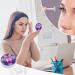 Abstract Polygonal Tiger Contact Lens Kit Portable Cute Storage Box with Mirror | International Shipping - Buy Online on GoSupps.com