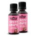 GymQueen Tasty Drops Milk Chocolate 2x30ml Flavour Drops without Calories Milk Chocolate 30 ml (Pack of 2)