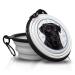 33. Labrador BLACK - Foldable portable drinking bowl with carabiner for on the go. Food bowl pet bowl. Handy and unique.