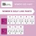 Three Sixty Six Women's Quick Dry Golf Pants 30 Inseam - Lightweight 4-Way Stretch, Moisture Wicking, Anti-Odor, UPF 50+ - Silver Grey - Buy Online on GoSupps.com