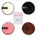 Moully 4PCs Washable Sliming Pads makeup remover removal pads reusable make-up towels cotton pads cleaning pads make-up remover pads environmentally friendly microfiber with laundry bag