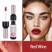 Rosarden Matte Velvet Red Wine Bottle Liquid Lipstick - Long-Lasting 24-Hour Waterproof Lip Gloss - High Saturation Lip Glaze - Women's Portable Lipstick Gift - Buy Online on GoSupps.com