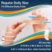 Silicone Bandages for Sensitive Skin - 60 Count Assorted Sizes Latex-Free Hypoallergenic Flexible Fabric - Pain-Free Removal - Buy Online on GoSupps.com
