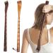 2 Piece Back Scratcher 19 Inch Smooth Wooden Back Scratcher Back Scratcher for Men and Women (Square)