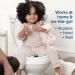 Folding Travel Potty Seat for Boys and Girls - Round & Oval Toilet Fit | Non-Slip Suction Cups | Free Travel Bag - Aqua - Buy Online on GoSupps.com