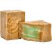 Best Soap "Aleppo" Olive Oil Soap with 45% Oliveoil & 55% Laurel Oil 200 g - for skin hair body and face vegan natural soap - Buy Online on GoSupps.com