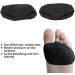 Metatarsal Pads for Forefoot Comfort | Fabric Shoe Inserts & Foot Cushions for Health - Black - Buy Online on GoSupps.com