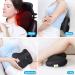 Lentcare Shiatsu Back and Neck Massager with 4 Heated Rollers - Deep Tissue Massage Pillow for Office, Home, Car - Athletes & Muscle Pain Relief - Black - Buy Online on GoSupps.com