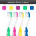 PRO-SYS Kids Toothbrush 4-Pack - Soft Dupont Bristles, Ages 2-5, Colorful Design - Buy Online on GoSupps.com