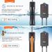 hygger Newly Quartz Fully Submersible Aquarium Heater 200W Fish Tank Heater with LED Display Controller for 25-50 Gallons Marine and Freshwater Tank Heater 200W for 25 50 Gallon - Buy Online on GoSupps.com