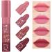 4in1 Lipstick Matte Lip Gloss Makeup Set Long Lasting Lip Gloss for Women Waterproof Lipstick Set Light Lipstick Set - Buy Online on GoSupps.com