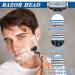 28 PCs Mach3 Razor Blades - Precision Manual Razors for Clean Beard & Leg Hair - Buy Online on GoSupps.com