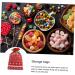 LALAFINA 10pcs Christmas Bouts Candy Bags Men for Christmas Drawstring Bag Christmas Bag Beam Port - Buy Online on GoSupps.com