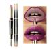 Long-lasting Lip Liner Matte Lip Pencil Waterproof Moisturizing Lipsticks Makeup Cosmetics (#05)