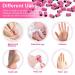 Rolybag Nail Drill Sanding Bands - 240 Pink Superfine Grinding Wheels with Storage Box - Includes 100 Sand Bands & 2 Mandrels - for 3/32 Nail Drill Machine - Buy Online on GoSupps.com