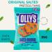Ollys Pretzel Thins Pick N Mix - Choose From 4+ Flavours | Original Salted Multiseed Sesame Sour Cream & Onion Sweet Chilli & Oh So Cheesy - No Preservatives Pack of 10 x 35g (2 of Each) 35 g (Pack of 10) - Buy Online on GoSupps.com
