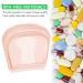 Buy Nuenen 4-Piece Portable Silicone Pill Pouch Set - Reusable Clear Travel Organizer Bags for Easy Medication Storage | International Shipping Available - Buy Online on GoSupps.com