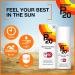 Riemann P20 Sunscreen SPF50 Spray 200ml | Long Lasting UVA & UVB Protection for up to 10 hours | Highly Water Resistant Standard Packaging - Buy Online on GoSupps.com