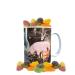 Farm Animals Barn Gathering Personalised Mug with a Choice of Sweets Gift