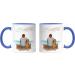 Personalized Kiddle-Design Dog Dad Mug - Blue Dog Owner Gift | Perfect for Dog Lovers & Pet Fans - Buy Online on GoSupps.com