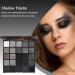  G n rique Goth Makeup Palette Dark Eyeshadow Palette 25 Colors Matte Shine Black Smoky Femy Shadow - Buy Online on GoSupps.com