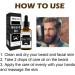 JOSKAA Mens Beard Dye Activates Melanin Eliminates Grays Creates A Thicker Fuller Look Activates Hair Follicles Strengthens Hair Roots Men's Beard Nourishing Serum Gift (2 pc) - Buy Online on GoSupps.com