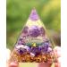 WEIENSC Orgone Pyramid - Healing Crystals Stone Energy Generator for Yoga Reiki Meditation - Tree of Life Amethyst - Buy Online on GoSupps.com