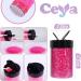 Ceya Chunky Glitter 140g Vibrant Pink Powder for Nail Art, Hair, Epoxy Resin, Tumblers & More - Buy Online on GoSupps.com