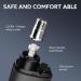 Yonune SYFUO Nose Hair Trimmer - Portable & Painless USB Rechargeable for Men & Women - 9000 RPM 360 Rotating Waterproof Dual Edge Blades (Black - Buy Online on GoSupps.com