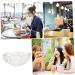 Alipis 3 Pcs Glass Bowl Fruit Decor Soup Cereal Bowl Salad Serving Plate Kitchen Container Pearlescent 11.5x11.5cm x3pcs Transparentx3pcs - Buy Online on GoSupps.com